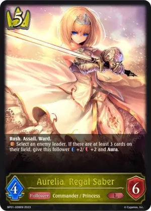 Aurelia - Regal Saber