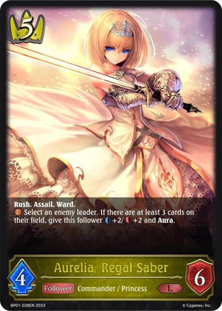 Aurelia - Regal Saber