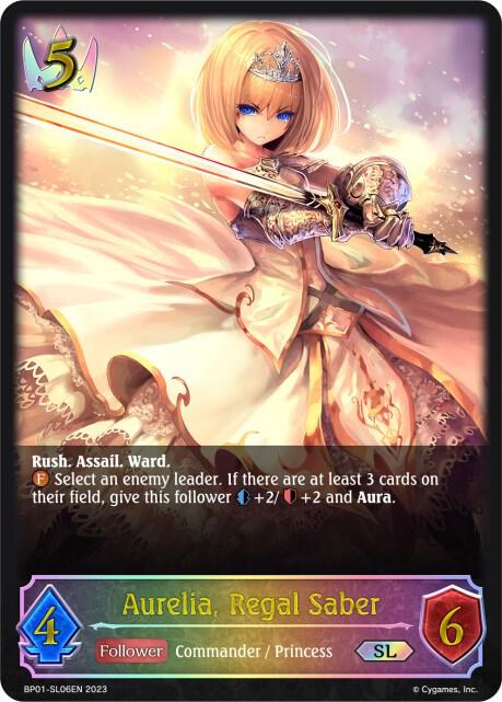 Aurelia - Regal Saber