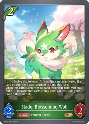 Slade - Blossoming Wolf
