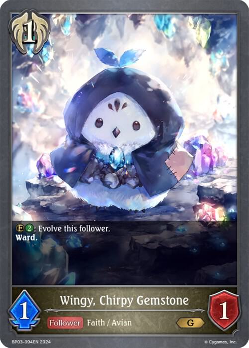 Wingy - Chirpy Gemstone