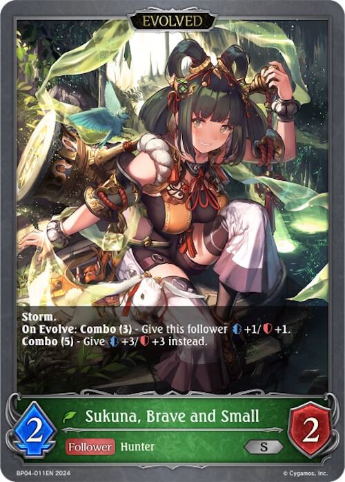 Sukuna Brave and Small (Evolved)
