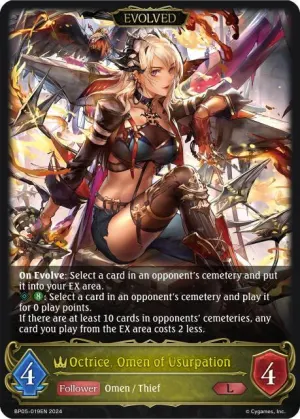 Octrice Omen of Usurpation (Evolved)