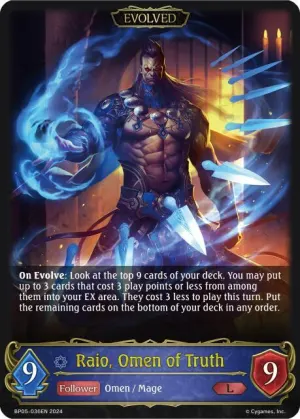 Raio Omen of Truth (Evolved)