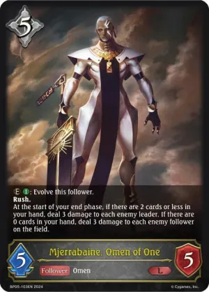Mjerrabaine Omen of One