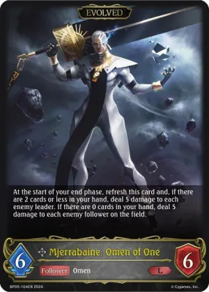 Mjerrabaine Omen of One (Evolved)