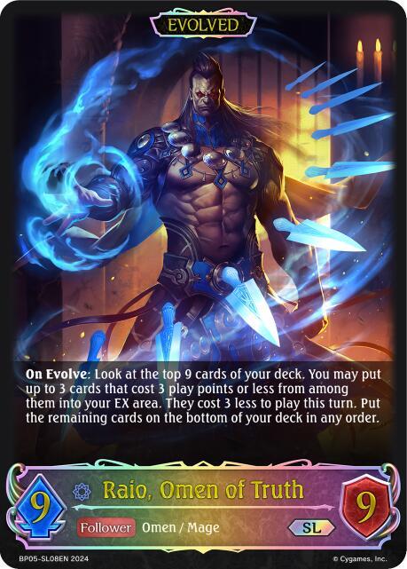 Raio Omen of Truth (Evolved)
