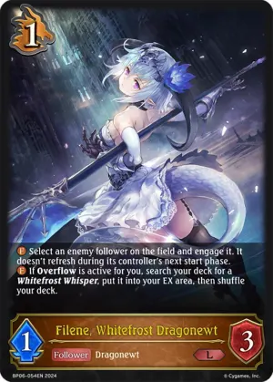 Filene - Whitefrost Dragonewt