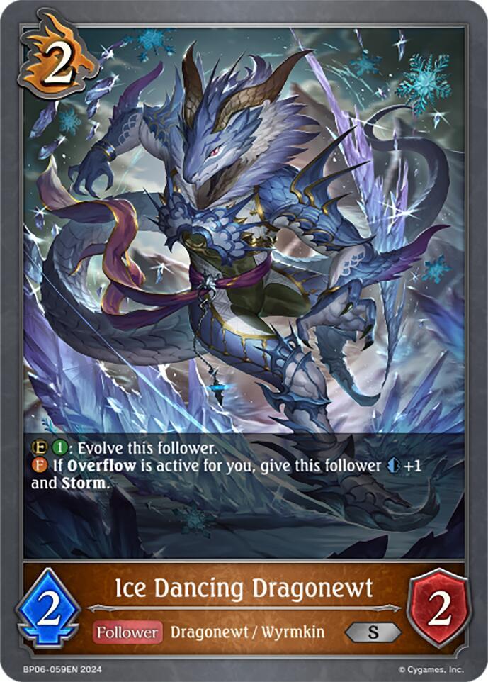 Ice Dancing Dragonewt - P17EN (Foil)