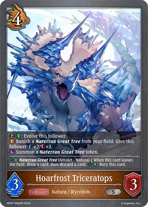 Hoarfrost Triceratops