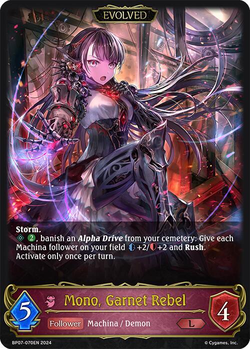 Mono Garnet Rebel (Evolved)