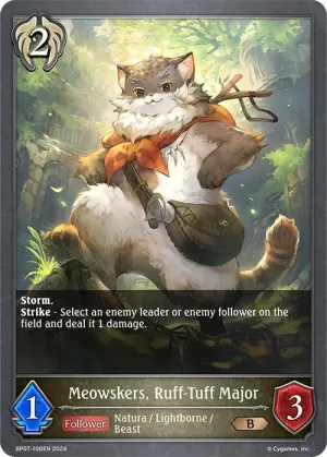 Meowskers Ruff-Tuff Major