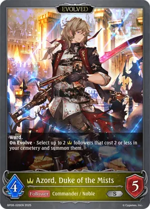 Azord Duke of the Mists (Evolved)