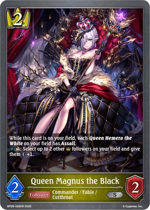Queen Magnus the Black