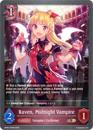 Raven Midnight Vampire