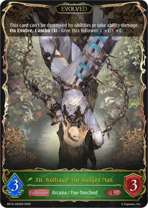 XII. Wolfraud The Hanged Man (Evolved)
