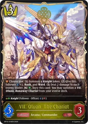 VII. Oluon The Chariot