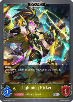 Lightning Kicker (Evolved)