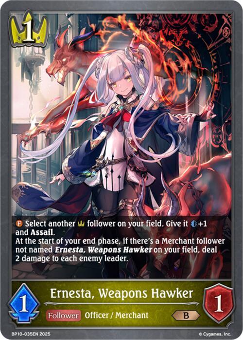 Ernesta Weapons Hawker