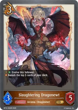 Slaughtering Dragonewt