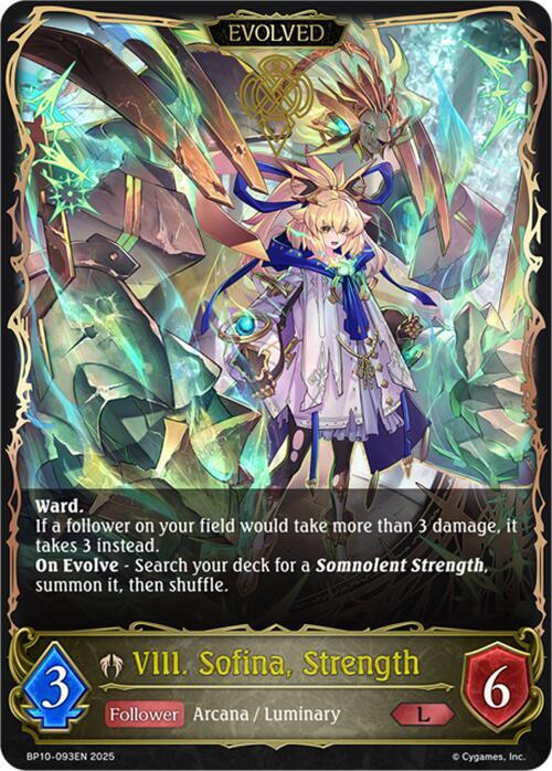 VIII. Sofina Strength (Evolved)