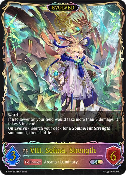 VIII. Sofina Strength (Evolved)