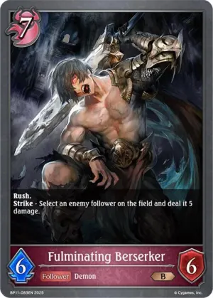 Fulminating Berserker