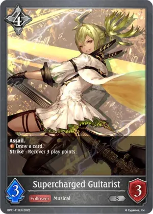 Supercharged Guitarist