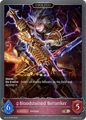 Bloodstained Berserker (Evolved)