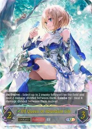 Elf Queen of Abundant Life (Evolved)