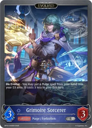 Grimoire Sorcerer (Evolved) - P11
