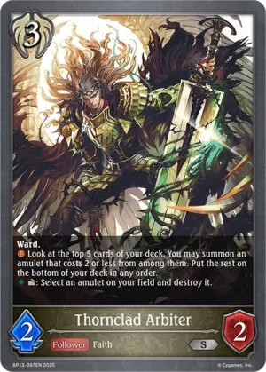 Thornclad Arbiter - P22
