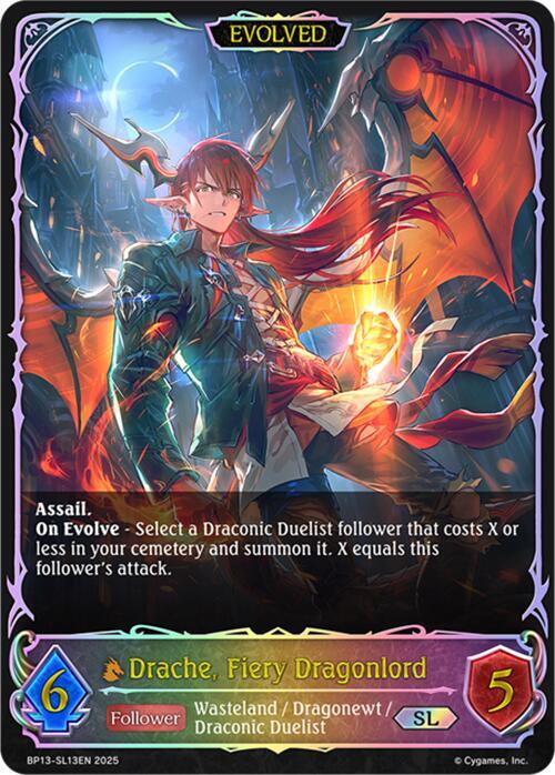 Drache  Fiery Dragonlord (Evolved) (SL)