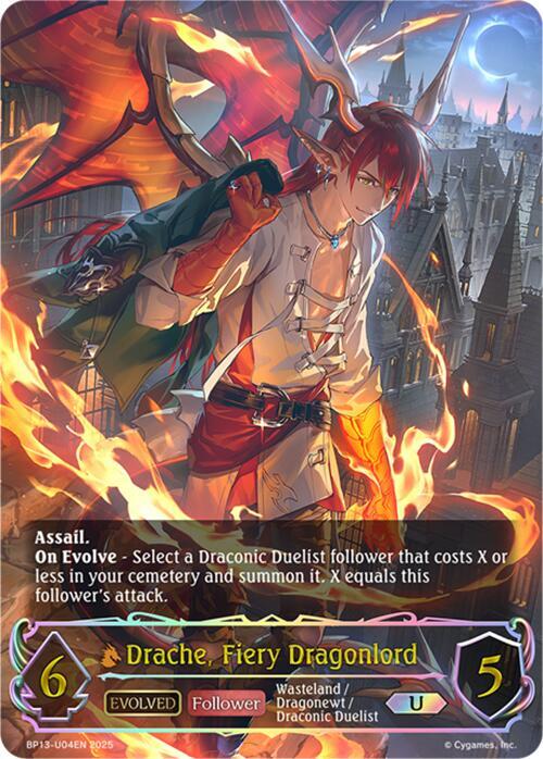 Drache, Fiery Dragonlord (Evolved)