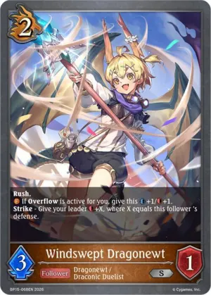 Windswept Dragonewt