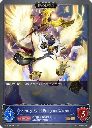 Starry-Eyed Penguin Wizard (Evolved)