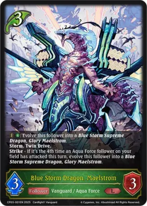 Blue Storm Dragon Maelstrom