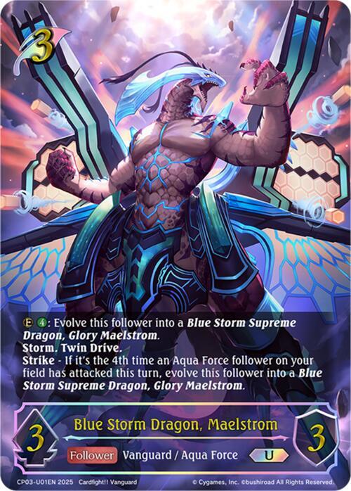 Blue Storm Dragon Maelstrom