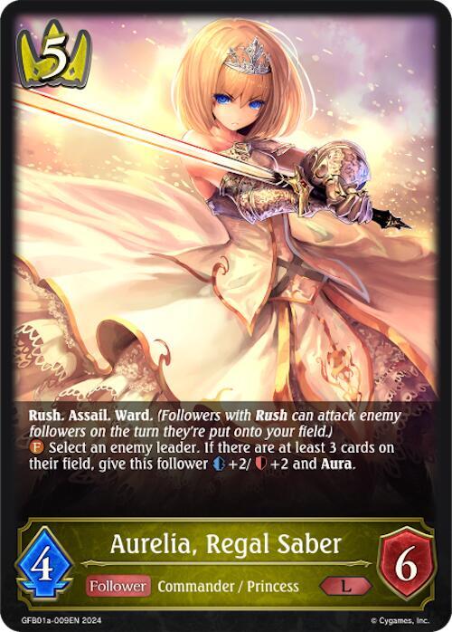 Aurelia - Regal Saber