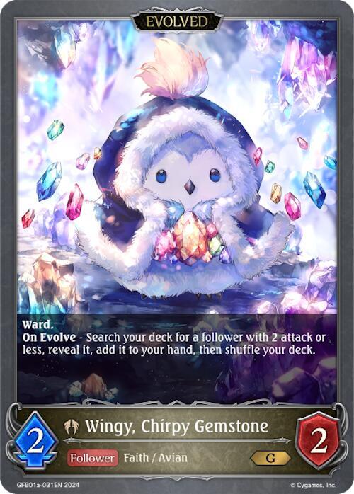 Wingy - Chirpy Gemstone (Evolved)