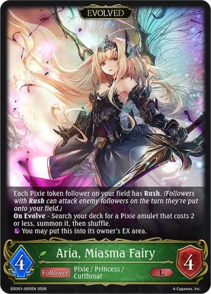 Aria - Miasma Fairy (Evolved)