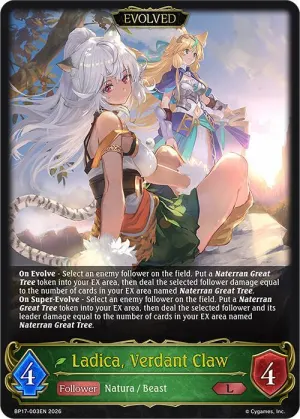 Ladica Verdant Claw (Evolved)