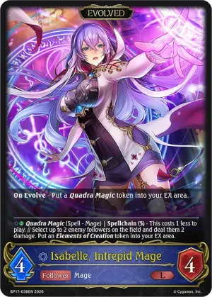 Isabelle Intrepid Mage (Evolved)