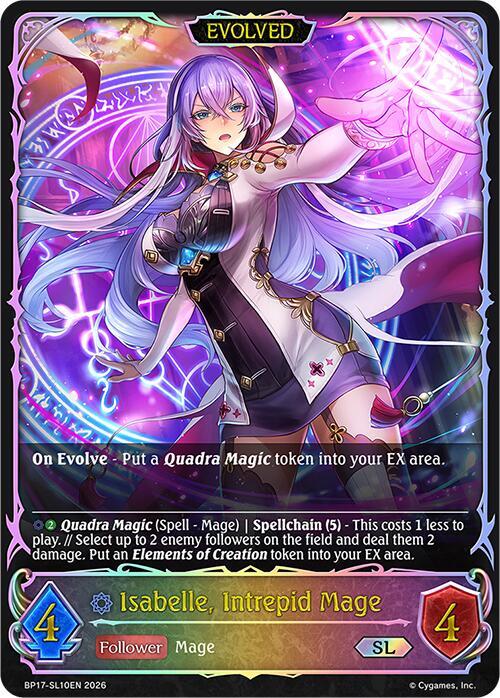 Isabelle Intrepid Mage (Evolved)