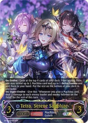 Tetra Serene Sapphire (Evolved)