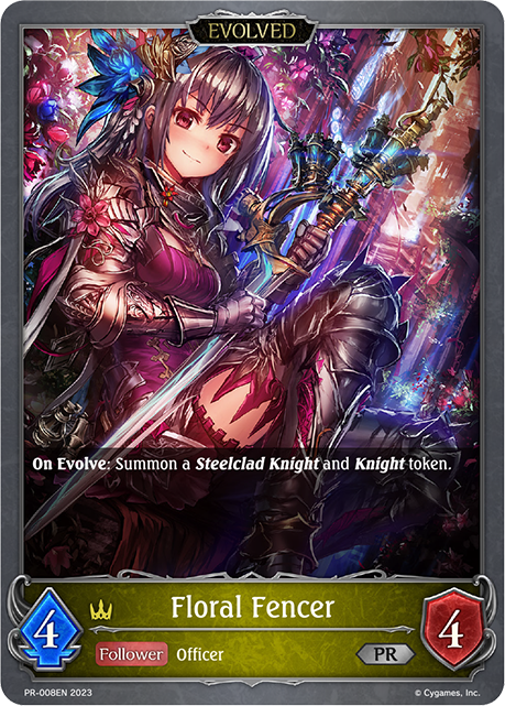 Floral Fencer (evolved)