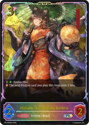 Hozumi, Enchanting Hostess
