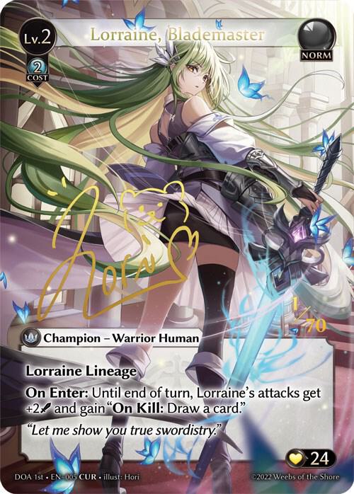 Lorraine Blademaster