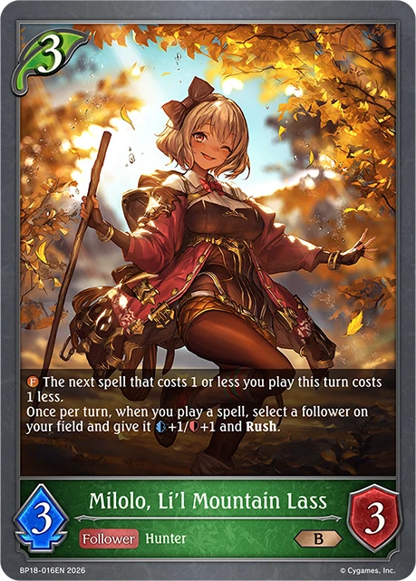 Milolo Li'l Mountain Lass