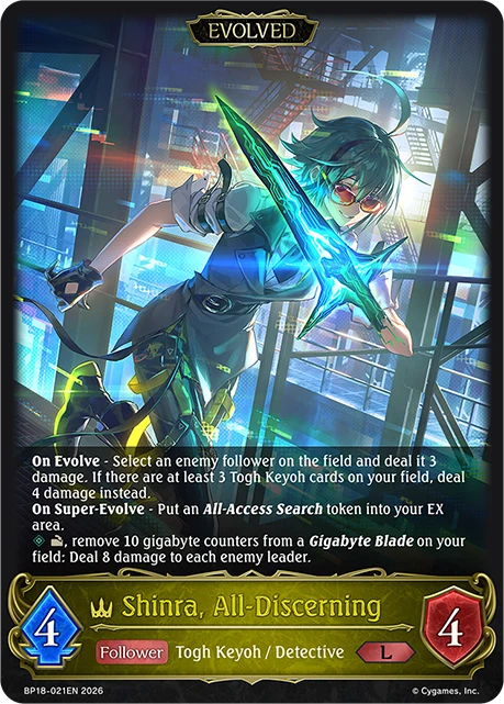 Shinra All-Discerning (Evolved)